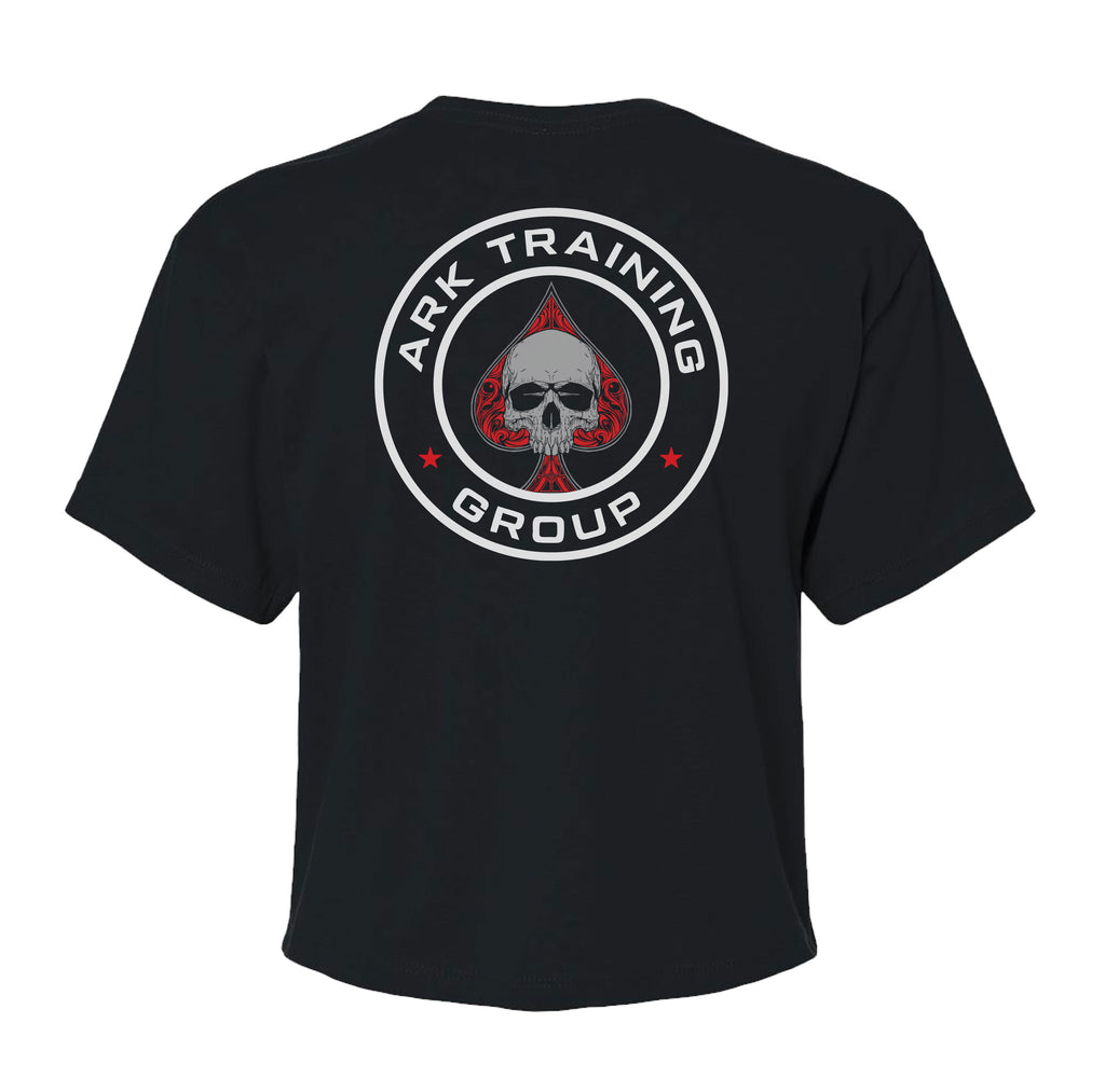ARK Training Dead Man Crop Tee