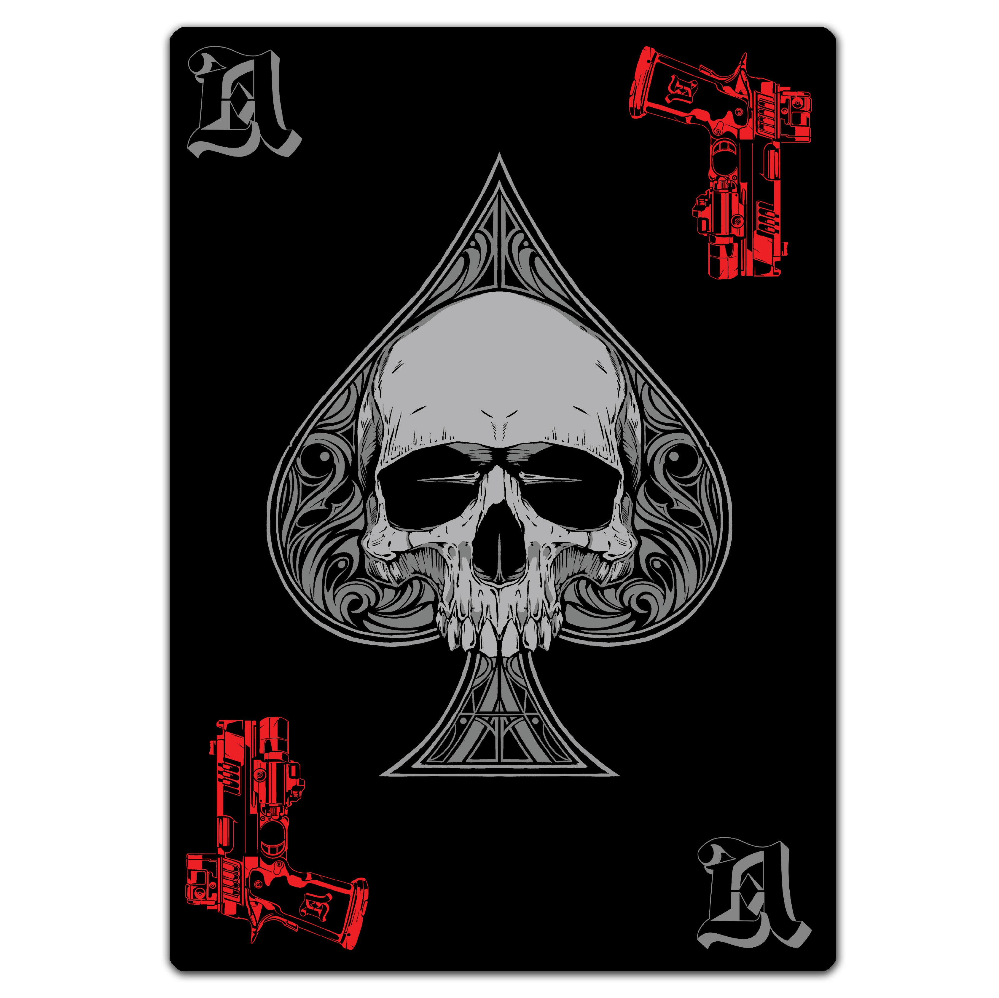 The Last Card 1911 Sticker