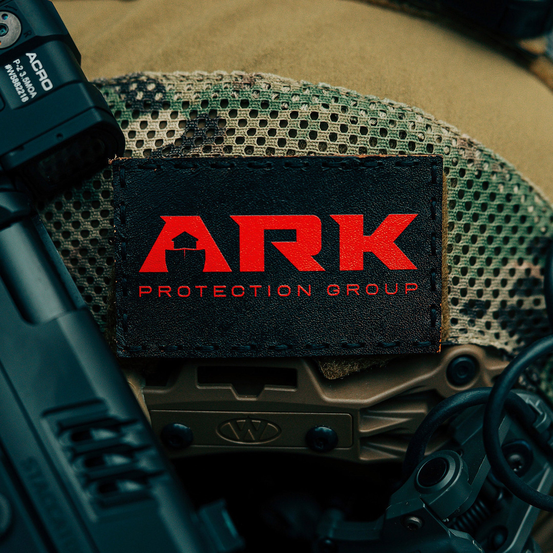 ARK Logo Leather Patch