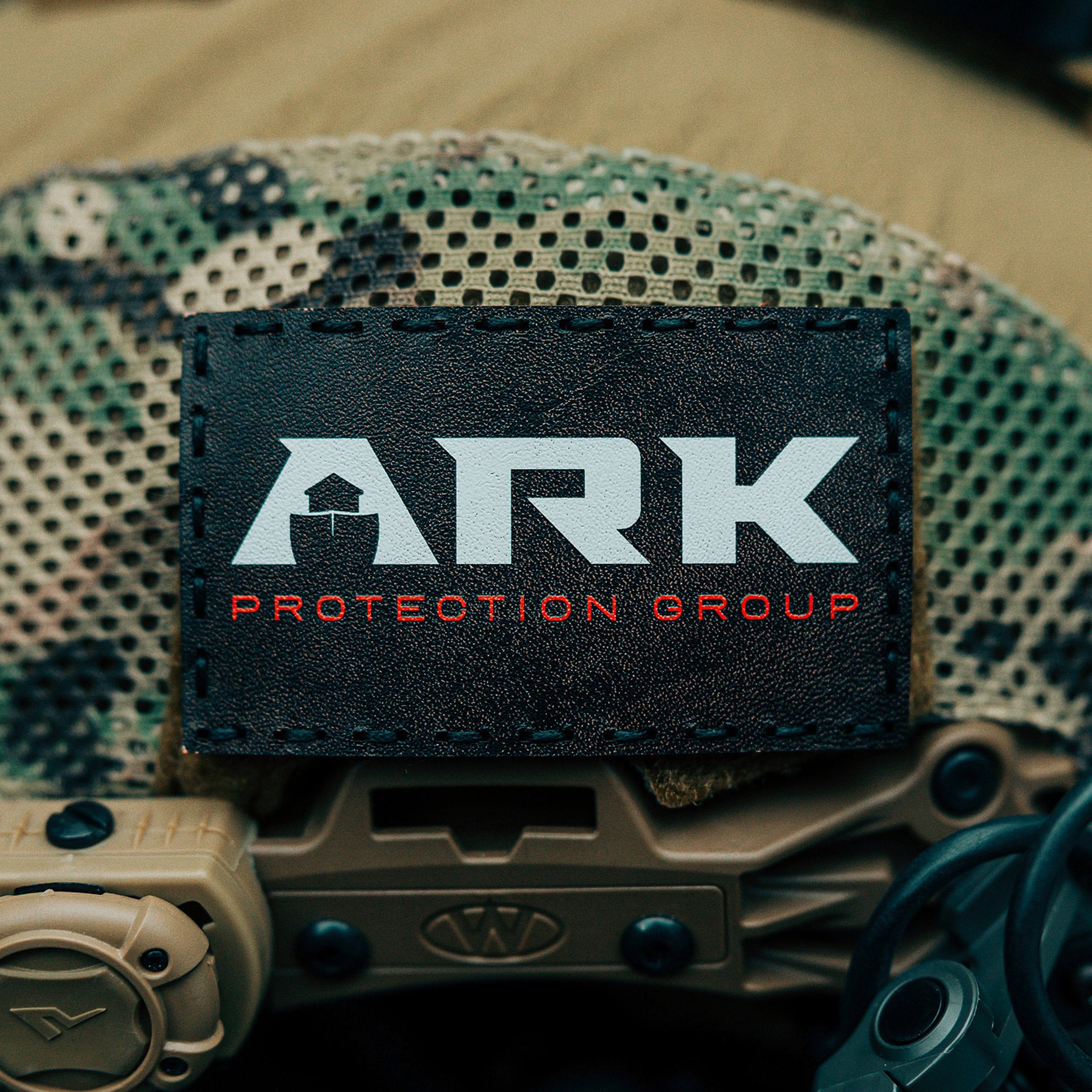 ARK Logo Leather Patch