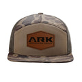 ARK Hexagon Leather Patch 7-Panel Snapback