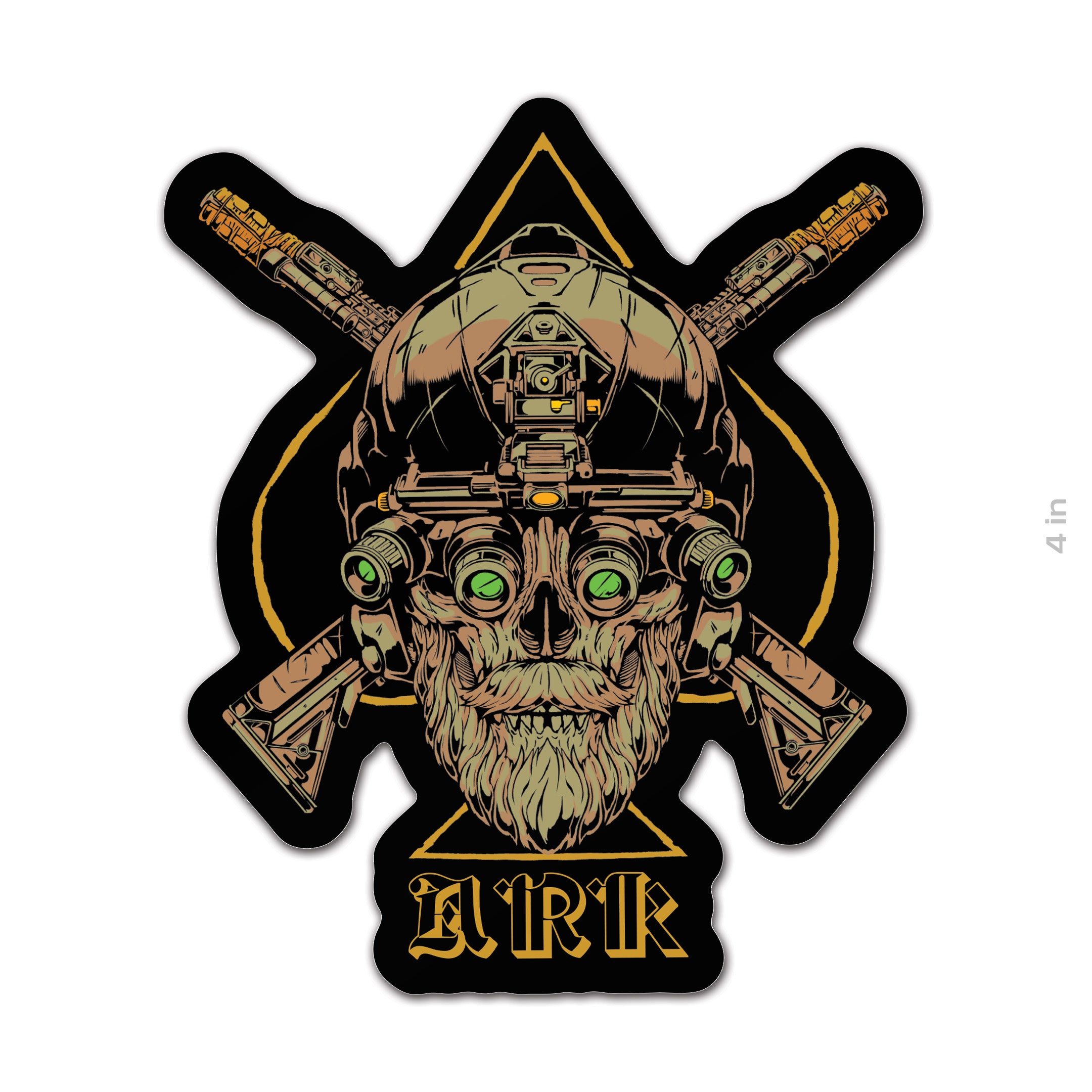 Bearded Operator Sticker