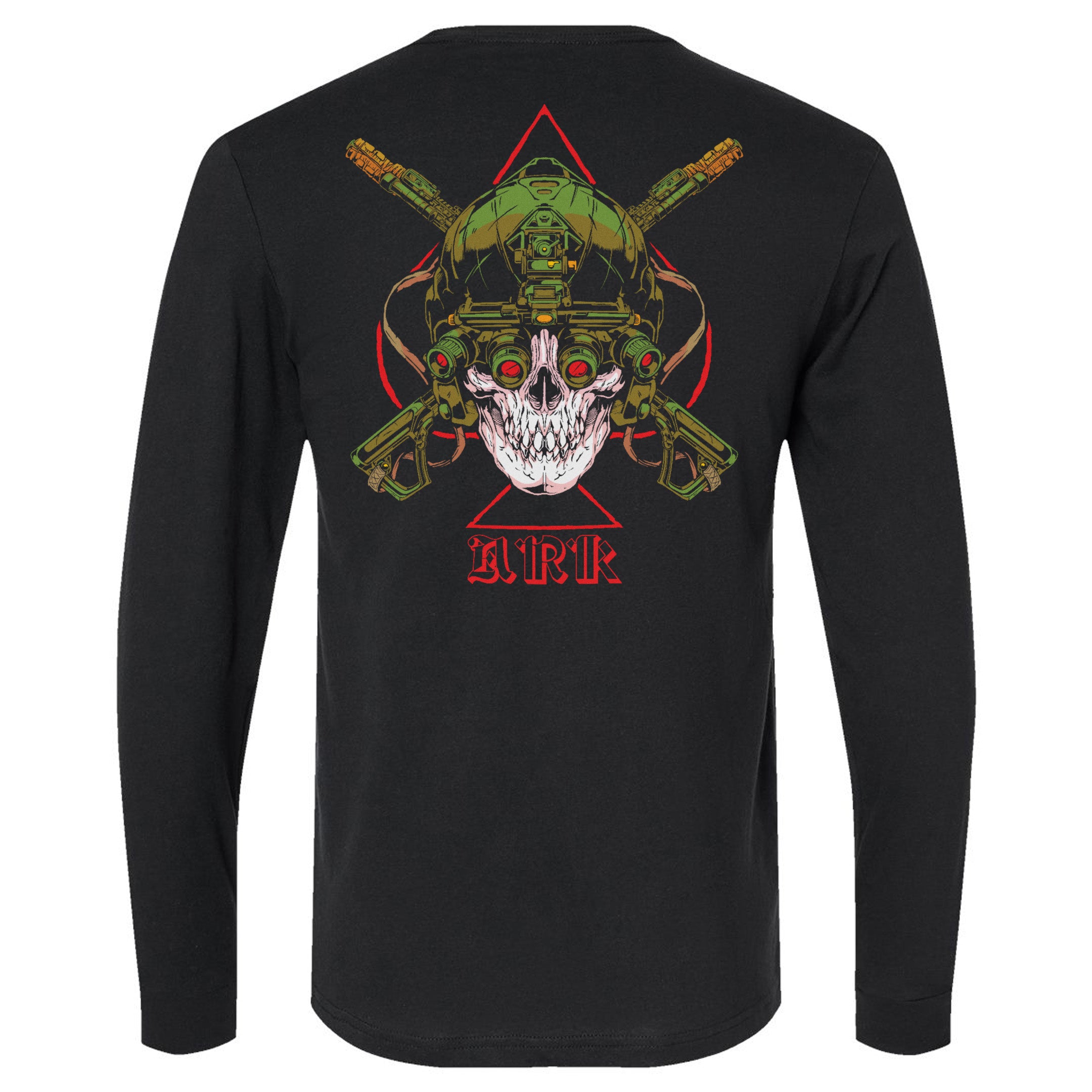 Red Operator Long Sleeve