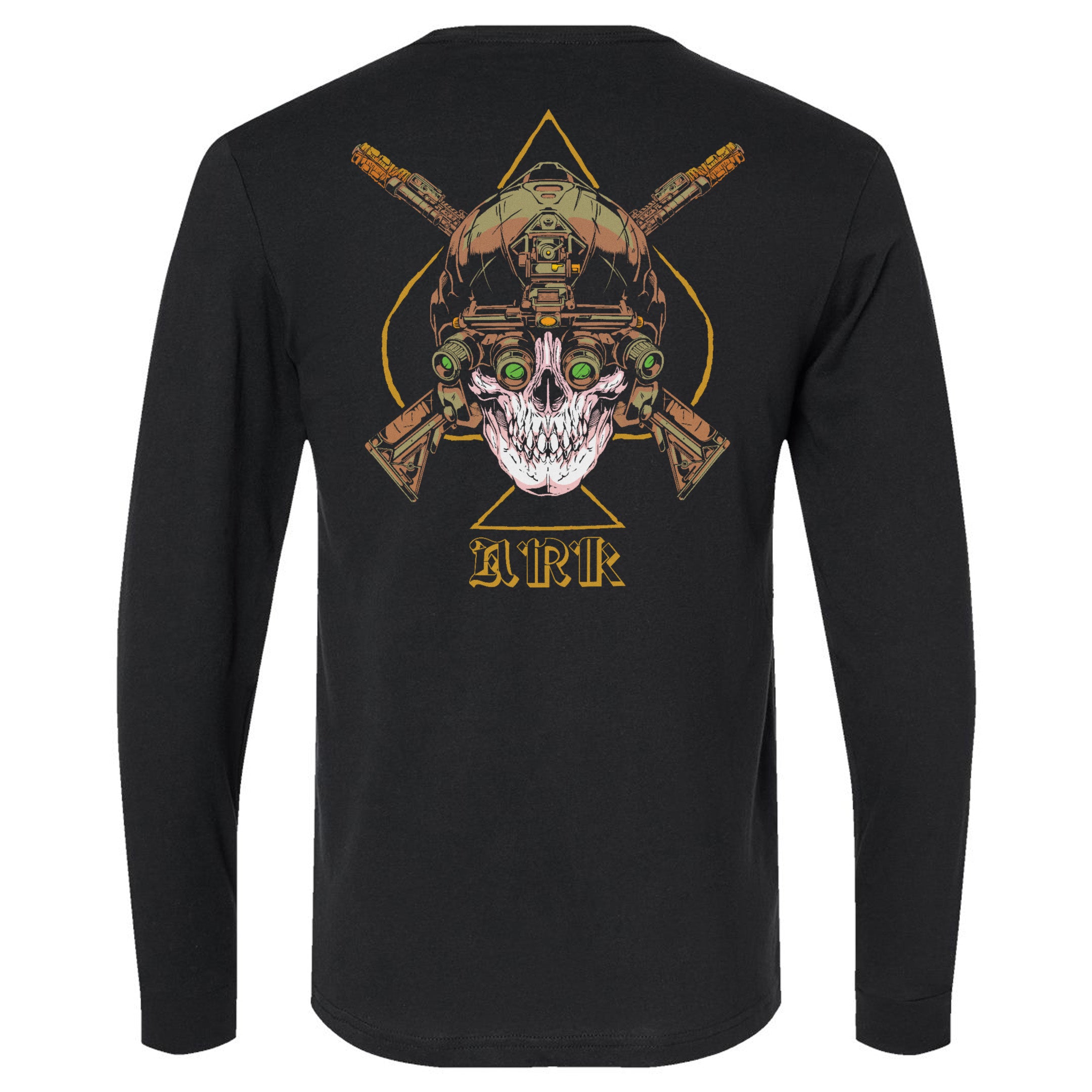 Orange Operator Long Sleeve